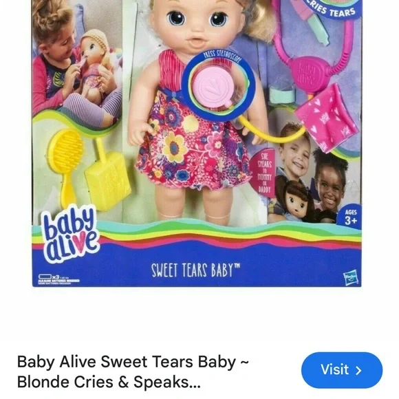Baby Doll with Accessories - Pink and Yellow